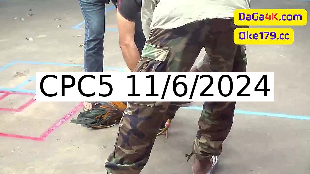 Full 22 Trận - Video đá gà trực tiếp CPC5 Campuchia ngày 11/6/2024